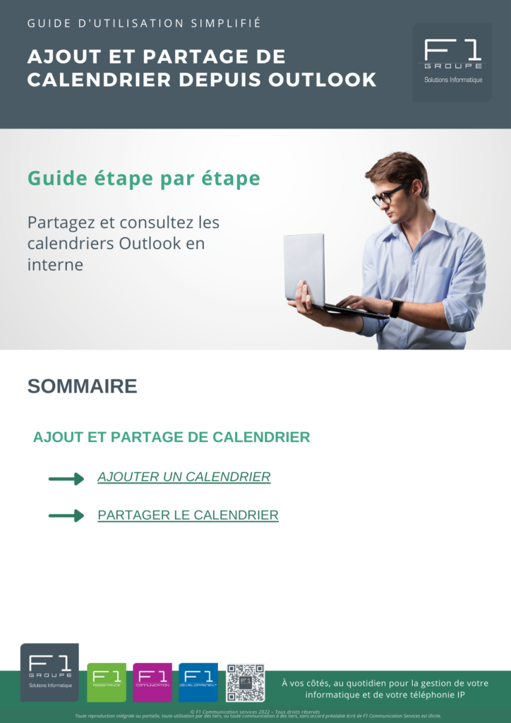 Partage et ajout Calendrier 1