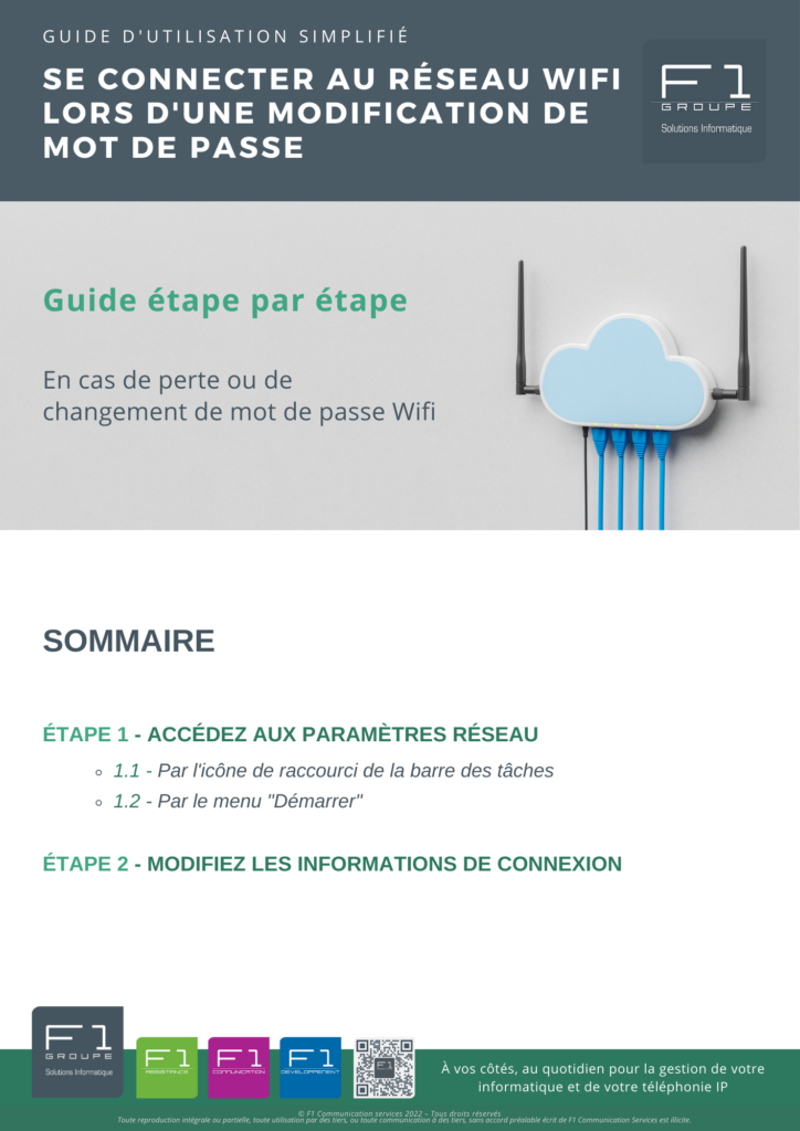 Se connecter au réseau wifi 1