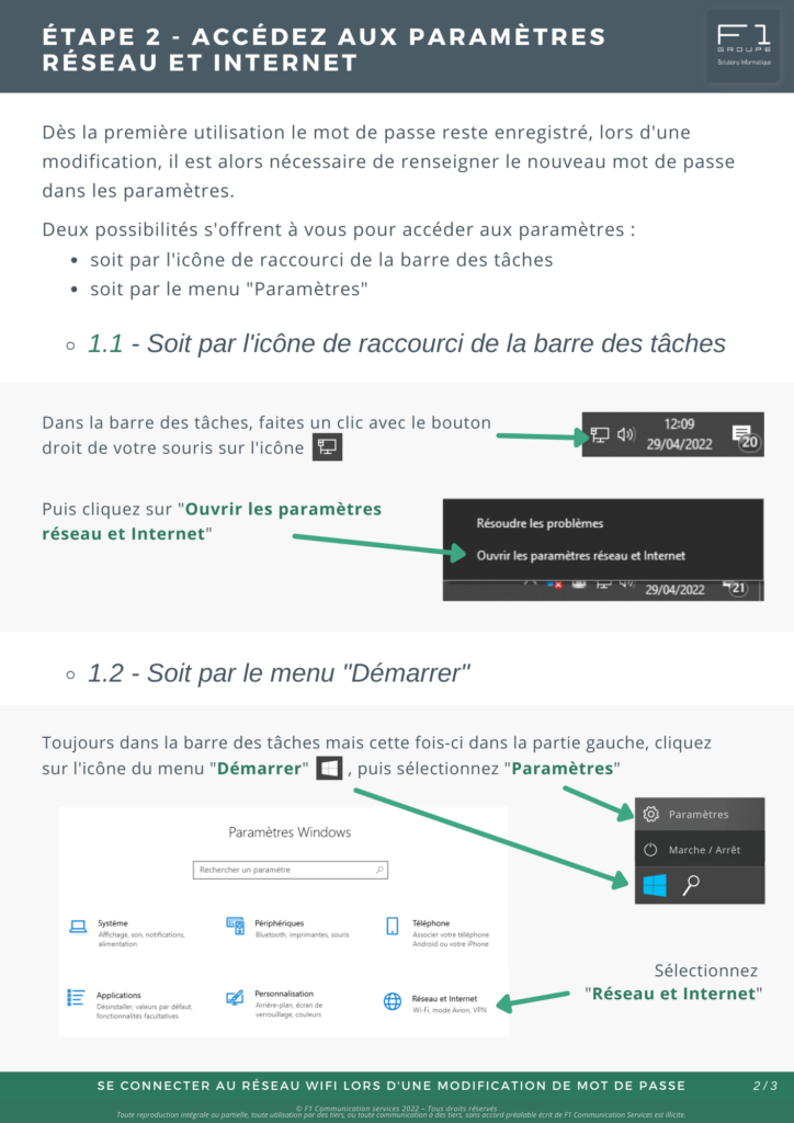 Se connecter au réseau wifi 2
