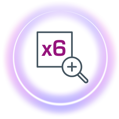 zoom numérique x6