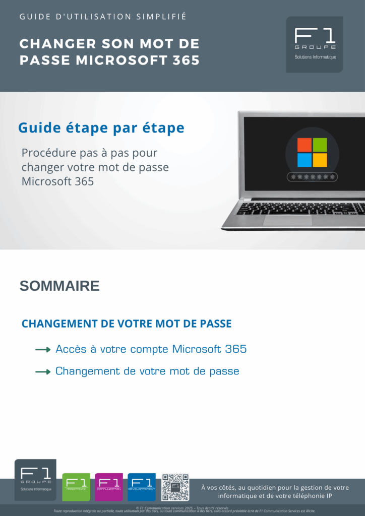 changer mot de passe Microsoft 365