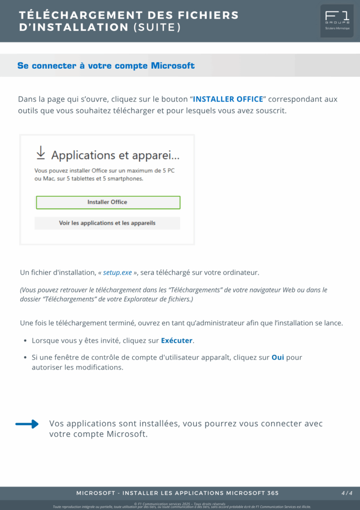 applications Microsoft 365