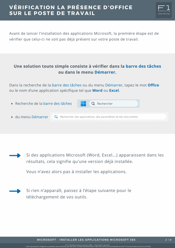 applications Microsoft 365